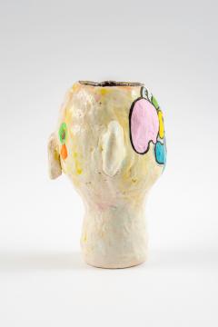 Misha Milovanovich DIZZIE GILLESPIE ceramic vessel sculpture - 1751546