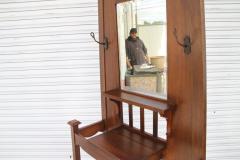 Mission Hall Tree with Drawer - 3118154