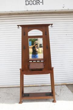 Mission Hall Tree with Drawer - 3118158