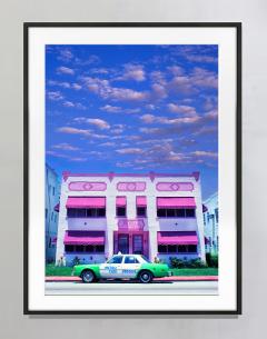 Mitchell Funk Art Deco District Miami Beach in the 80s Pinks and Blues - 3252445