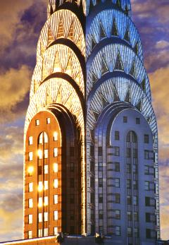 Mitchell Funk Chrysler Building Art Deco Skyscraper - 849932