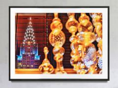 Mitchell Funk Chrysler Building Art Deco Spire at Night Abstraction - 3032110