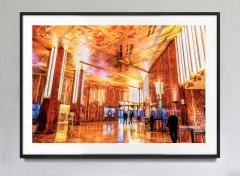 Mitchell Funk Chrysler Building Interior Art Deco in Glorious Golden Orange - 4285798