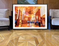 Mitchell Funk Chrysler Building Interior Art Deco in Glorious Golden Orange - 4285799