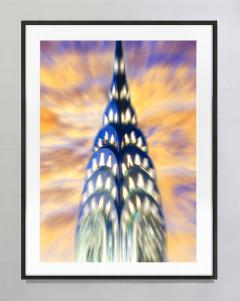 Mitchell Funk Chrysler Building Spire Zoom Color Abstract Photography Pastel Color - 3863933