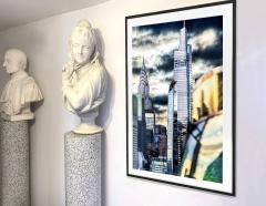 Mitchell Funk Chrysler Building Veiled in Silver and Grey - 4253136