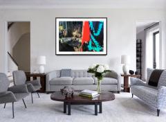 Mitchell Funk Crucifixion of Jesus Christ with Divine Light in Store Window - 4430300