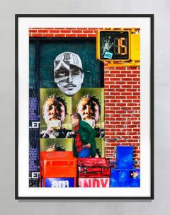 Mitchell Funk Gritty Street Photography with Geometric Billboards Manhattan Street Scene - 3825007