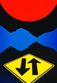Mitchell Funk Hard Edge Abstraction Signs and Shapes Modern Photography Cover - 3404202