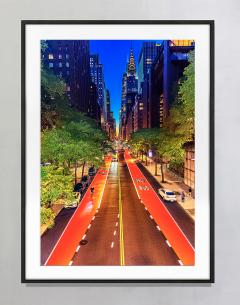 Mitchell Funk Manhattanhenge and the Illuminated Crown of the Chrysler Building - 3933345