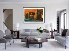 Mitchell Funk Street Art Literally Old Brooklyn Street with Dramatic Light - 4472393