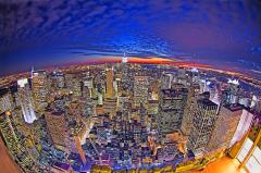 Mitchell Funk Wherever You Look You See The Chrysler Building 30 Rock Twilight  - 4131632
