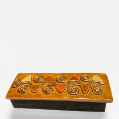 Mithe Espelt 1970s Ceramic box by Mithe Espelt - 2983161