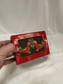Mithe Espelt 1970s D corative Ceramic box by Mith Espelt - 4121865