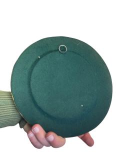 Mithe Espelt 1970s Decorative Hand made ceramic wall mirror by Mith Espelt - 4513546