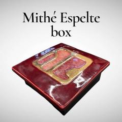Mithe Espelt 1970s Decorative ceramic box by Mith Espelt - 4419694