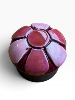 Mithe Espelt 1970s Studio pottery ceramic box by Mith ESPELT - 4801196