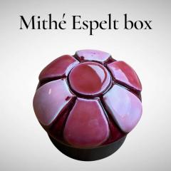Mithe Espelt 1970s Studio pottery ceramic box by Mith ESPELT - 4801197