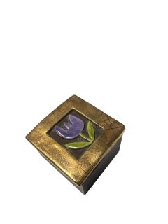 Mithe Espelt 1970s Studio pottery ceramic box by Mith ESPELT - 4825940