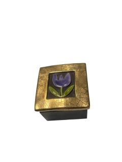 Mithe Espelt 1970s Studio pottery ceramic box by Mith ESPELT - 4826054