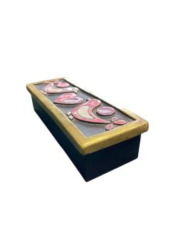 Mithe Espelt 1970s Studio pottery ceramic box by Mith Espelt - 4488044