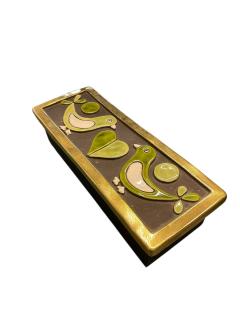 Mithe Espelt 1970s Studio pottery ceramic box by Mith Espelt - 4532882