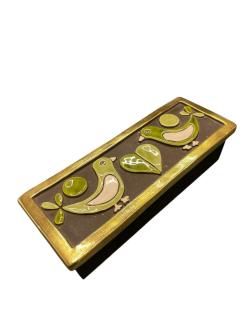 Mithe Espelt 1970s Studio pottery ceramic box by Mith Espelt - 4532883