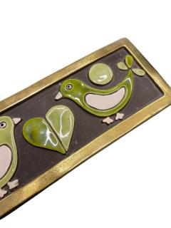 Mithe Espelt 1970s Studio pottery ceramic box by Mith Espelt - 4532886