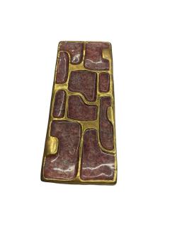 Mithe Espelt 1970s Studio pottery ceramic box by Mith Espelt - 4646205