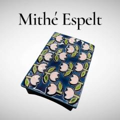 Mithe Espelt 1970s Studio pottery ceramic box by Mith Espelt - 4803011