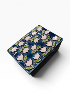 Mithe Espelt 1970s Studio pottery ceramic box by Mith Espelt - 4803031