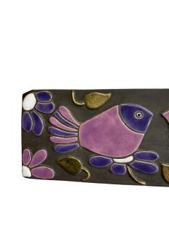 Mithe Espelt 1970s Studio pottery ceramic box by Mith Espelt - 4825979