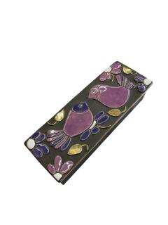 Mithe Espelt 1970s Studio pottery ceramic box by Mith Espelt - 4826055