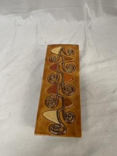 Mithe Espelt 1970s Studio pottery ceramic box by Mithe Espelt - 4467419