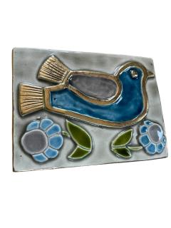 Mithe Espelt 1970s Studio pottery ceramic decorative box by Mith Espelt - 4533071