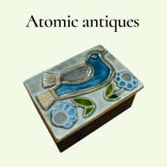 Mithe Espelt 1970s Studio pottery ceramic decorative box by Mith Espelt - 4533072