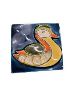 Mithe Espelt 1970s Studio pottery ceramic decorative box by Mith Espelt - 4695120