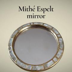 Mithe Espelt 1970s Studio pottery ceramic wall mirror by Mith Espelt - 4533021