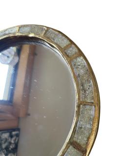 Mithe Espelt 1970s Studio pottery ceramic wall mirror by Mith Espelt - 4533028