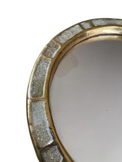 Mithe Espelt 1970s Studio pottery ceramic wall mirror by Mith Espelt - 4533029