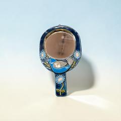 Mithe Espelt 1970s Studio pottery ceramic wall mirror by Mith Espelt - 4657456