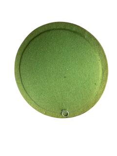 Mithe Espelt 1970s Studio pottery ceramic wall mirror by Mith Espelt - 4711524