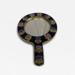 Mithe Espelt 1970s ceramic wall mirror by Mith Espelt - 4121874