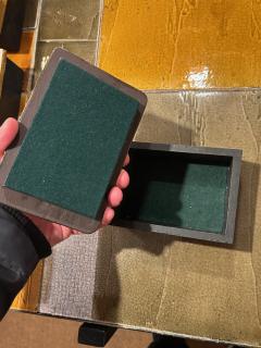 Mithe Espelt Ceramic Jewelry Box by Mith Espelt France 1960s - 4478254