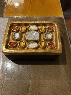 Mithe Espelt Ceramic Jewelry Box by Mith Espelt France 1960s - 4478255