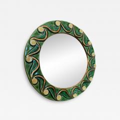 Mithe Espelt Ceramic Mirror France 1970s - 2015704