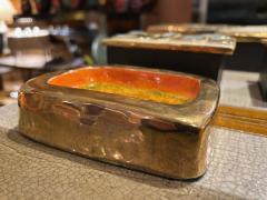 Mithe Espelt Ceramic Vide Poche Ashtray by Mith Espelt France 1960s - 4452806