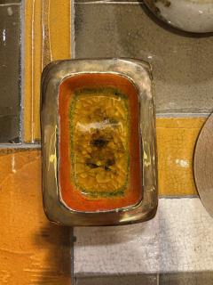 Mithe Espelt Ceramic Vide Poche Ashtray by Mith Espelt France 1960s - 4452810