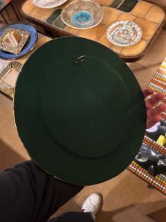 Mithe Espelt Ceramic mirror Cristaux by Mith Espelt France 1960s - 4333030