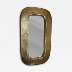 Mithe Espelt Ceramic mirror OBLONG by Mith Espelt France 1960s - 4703420